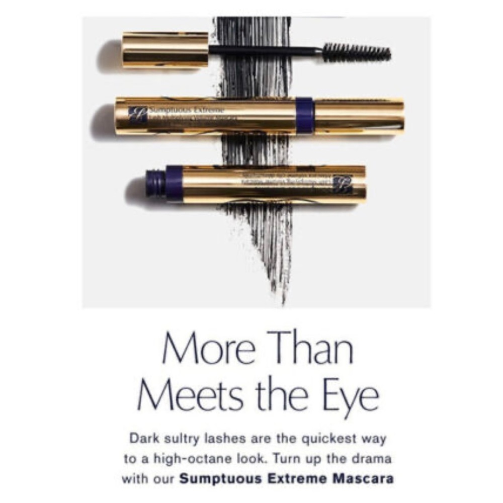 ESTEE LAUDER Sumptuous Extreme Lash Multiplying Volume Mascara EXTREME BLACK 01 - Picture 10 of 16